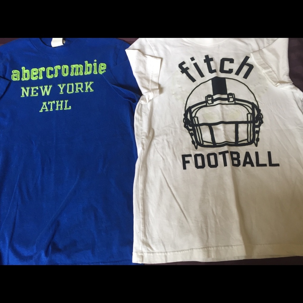 2 Abercrombie Kids shirts.  Boys XL(16)